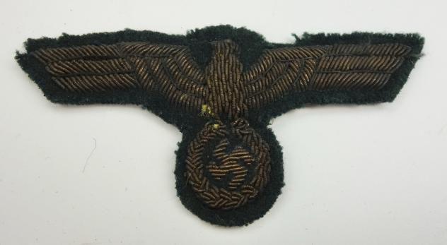Wehrmacht Embroidered Officers Breast Eagle