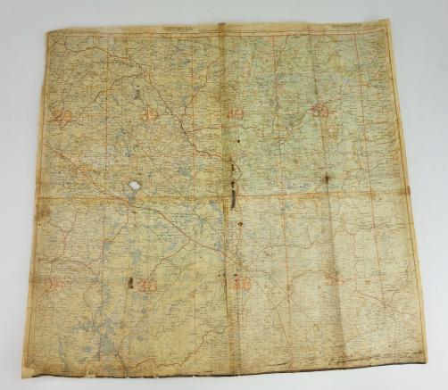 Luftwaffe Aircrew Navigational Map