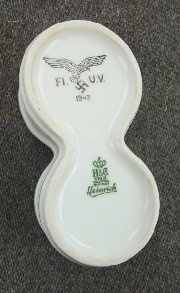 Luftwaffe Porcelain Salt & Pepper messhall Set