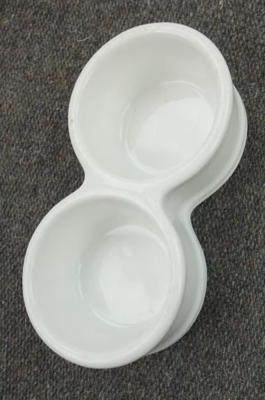 Luftwaffe Porcelain Salt & Pepper messhall Set