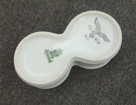 Luftwaffe Porcelain Salt & Pepper messhall Set