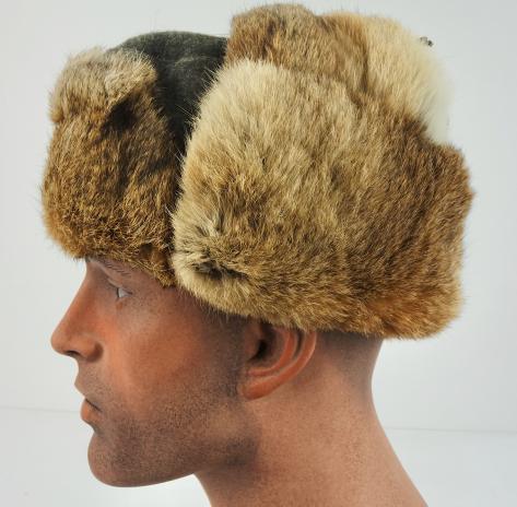 Wehrmacht Rabbit Fur Winter Cap