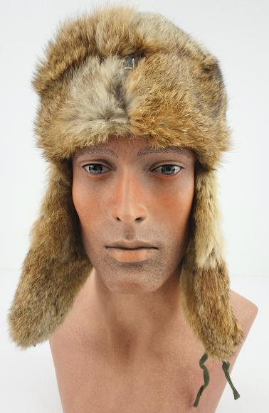 Wehrmacht Rabbit Fur Winter Cap