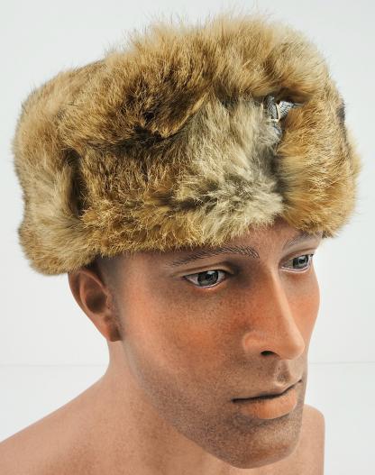 Wehrmacht Rabbit Fur Winter Cap