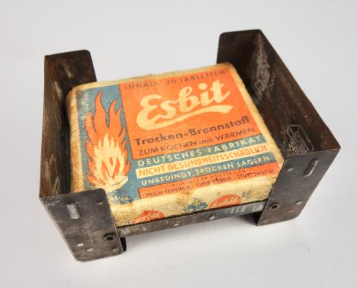 Wehrmacht Esbit Cooker with original Fuel Blok