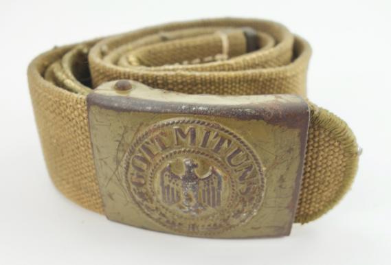 Wehrmacht Tropical Belt and Buckle