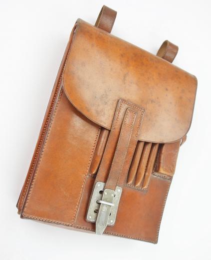 Wehrmacht/Luftwaffe Light Brown leather Mapcase