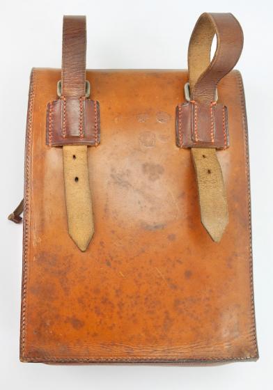 Wehrmacht/Luftwaffe Light Brown leather Mapcase
