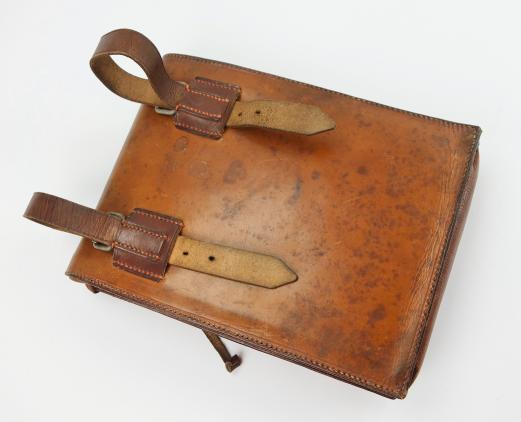 Wehrmacht/Luftwaffe Light Brown leather Mapcase