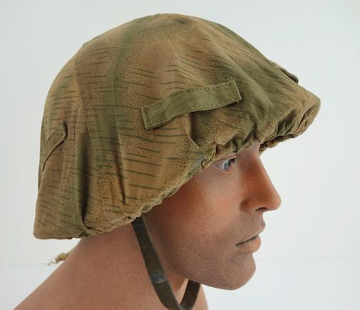 Wehrmacht Water Tan Helmet Cover (Field made)