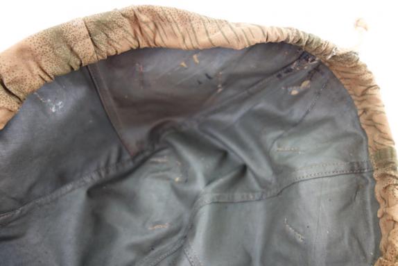 Wehrmacht Water Tan Helmet Cover (Field made)