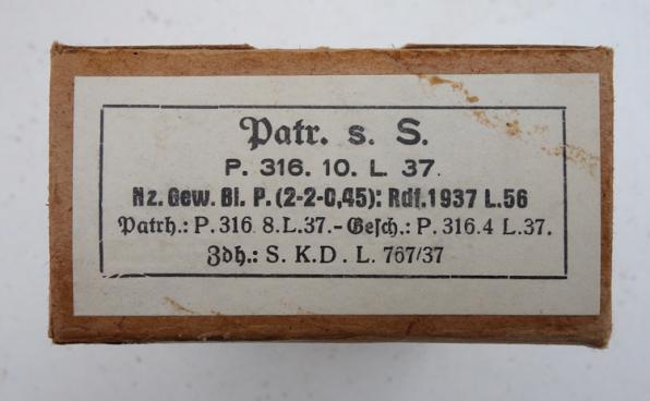 K98 Ammo Cartboard Box for 300 Rounds