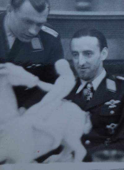 Photograph Daimond Oakleaf Recipient Herman Graf