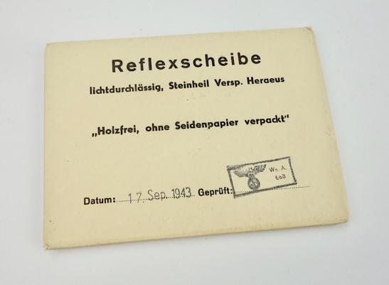 Junkers JU 87 Stuka Bomb Sight Mirror