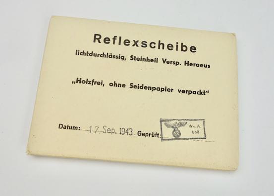 Junkers JU 87 Stuka Bomb Sight Mirror