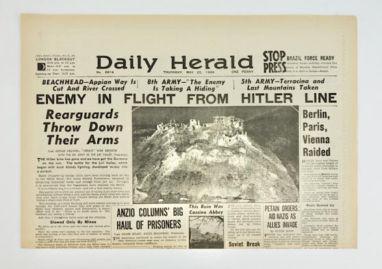 British WW2 News Paper