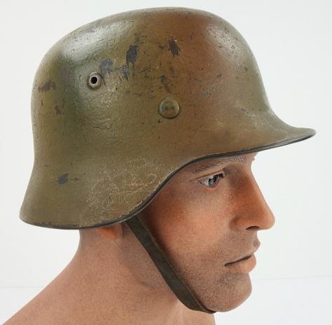 Wehrmacht M35 DD Normandy Camo Helmet