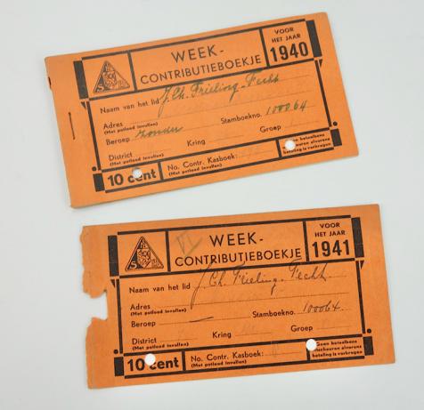 NSB Contributie (membership) Booklet