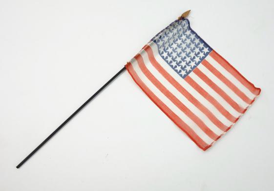 IMCS Militaria US WW2 48 Star Little Flag On Pole IMCS Militaria US WW2 48 Star Little Flag On Pole