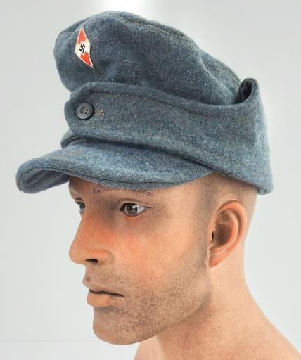 Hitler-Jugend privat tailord Flak Helfer M43 Cap
