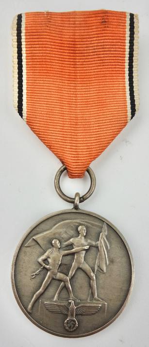 1 März 1938 Medal Ansluss Austria with Germany