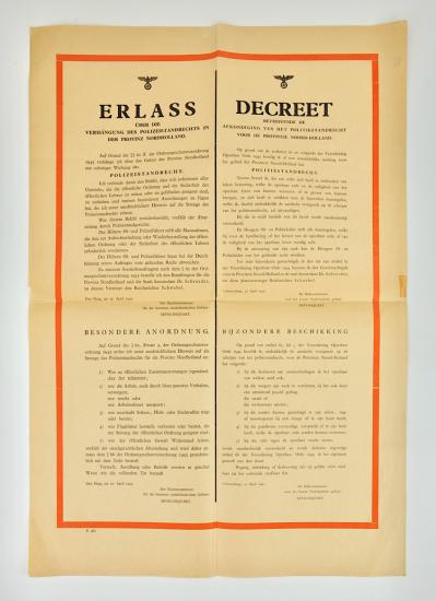 Wehrmacht Announcement Poster