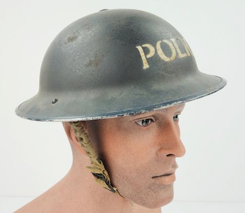 British WW2 Brodie Police Helmet