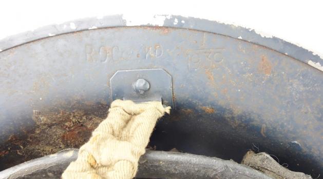 British WW2 Brodie Police Helmet