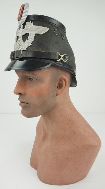 Reserve (Black) Polizei Tschako for Enlisted Man