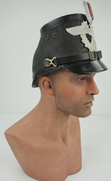 Reserve (Black) Polizei Tschako for Enlisted Man