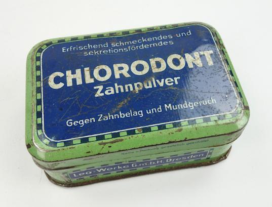 Wehrmacht era Toothpaste Powder Chlorodont