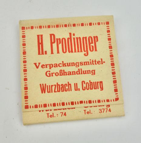 Third Reich era Matches