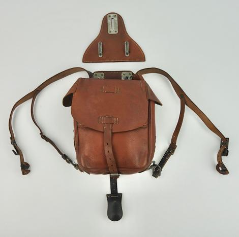 Wehrmacht Cavalry Sadle Bag/Bag Back & Y Strap