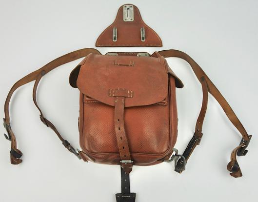 Wehrmacht Cavalry Sadle Bag/Bag Back & Y Strap