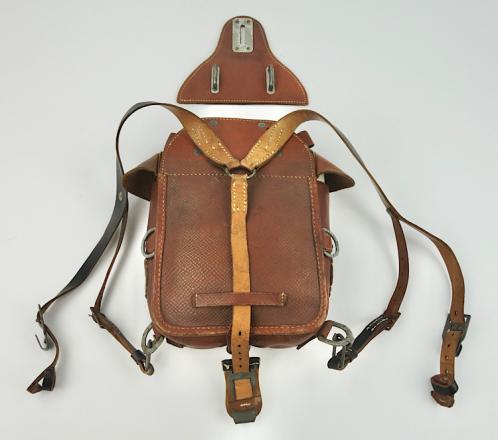 Wehrmacht Cavalry Sadle Bag/Bag Back & Y Strap