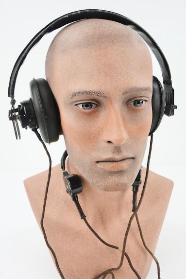 Wehrmacht Panzer Headphone & throat Microphone