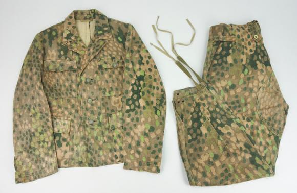 WaffenSS Drillich (HBT) M44 Dot camo Tunic and Trousers