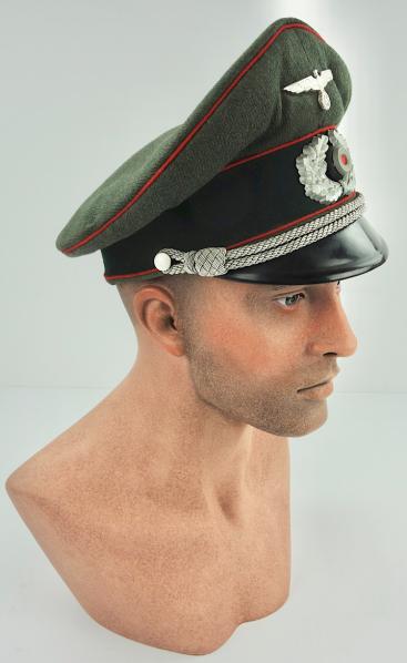 Wehrmacht Artillery Officers Visor Cap