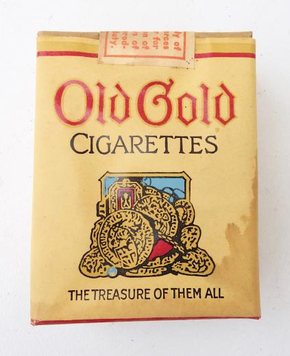 US WW2 Old Gold Cigarettes