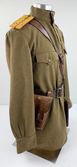 Soviet WW2 Officers Gimnasterka. Boots and Equipment