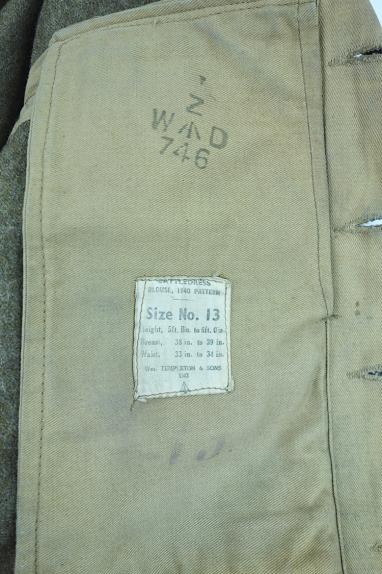 IMCS Militaria | British WW2 40 pattern Battle Dress
