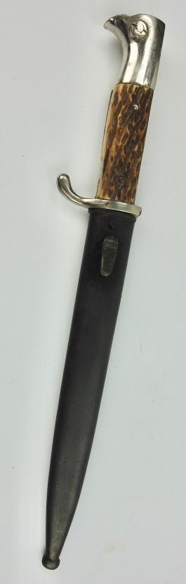 Wehrmacht Dress Bajonet (Deer Horn Griips)