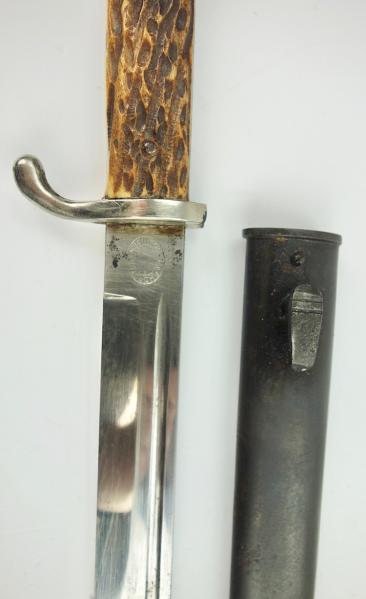 Wehrmacht Dress Bajonet (Deer Horn Griips)