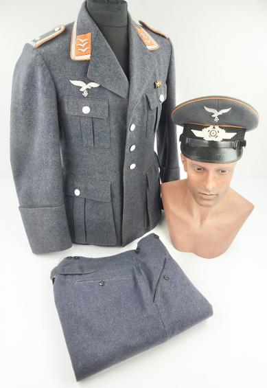 Luftwaffe Nachrichten NCO Tunic, Visor and Trousers
