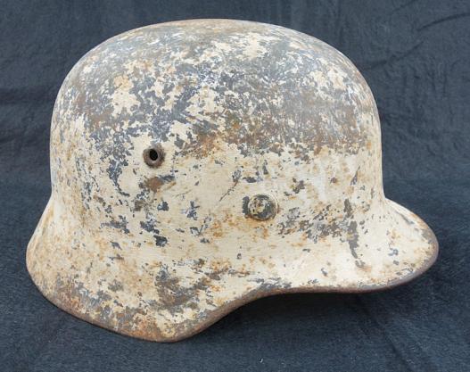 Wehrmacht M40 winter camo Helmet