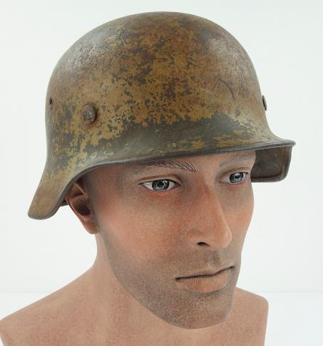 Wehrmacht M40 Tropical camo Helmet