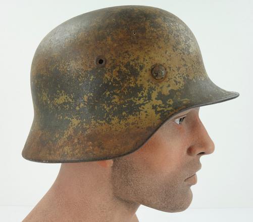 Wehrmacht M40 Tropical camo Helmet