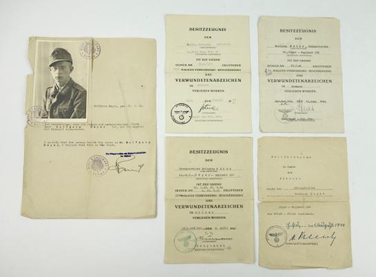 Wehrmacht Award Document Grouping
