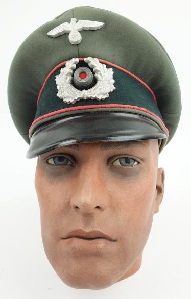 Wehrmacht Panzer NCO Visor Cap