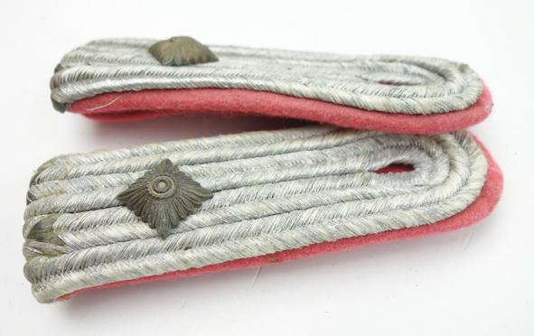 Wehrmacht Panzer Officers Shoulder Boards